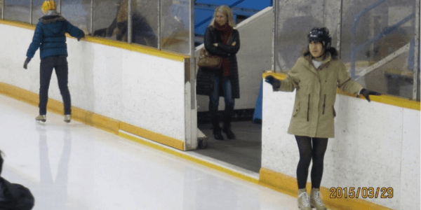 カナダのアイススケートリンク